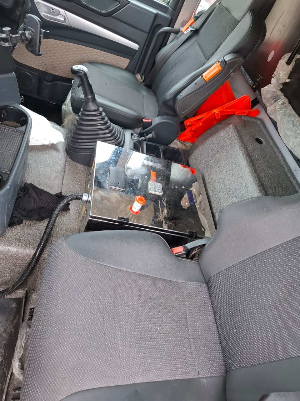 Mobile fuel dispensing system with ESP32 controller